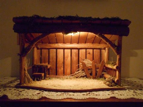 Ulrichswoodcraft On Etsy Nativity Stable Nativity Scene Display