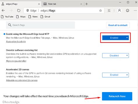 Turn Off News Feed On New Tab Page In Microsoft Edge