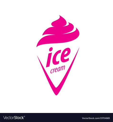 Fruit logo maker for harvest business. Logo ice cream Royalty Free Vector Image - VectorStock
