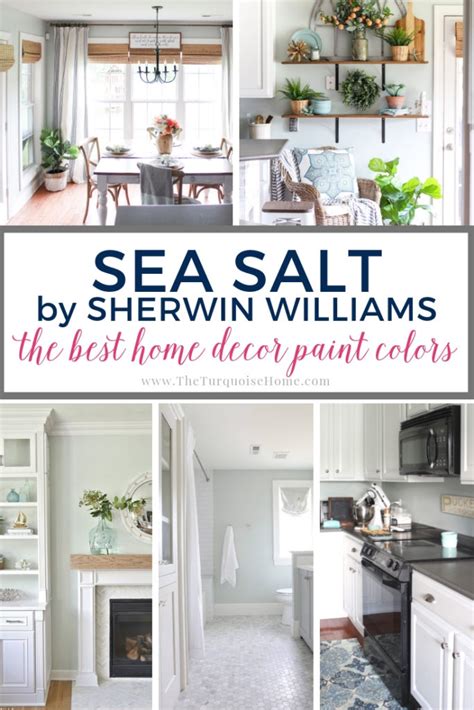 Maybe you would like to learn more about one of these? Best Home Decor Paint Colors: Sherwin Williams Sea Salt ...