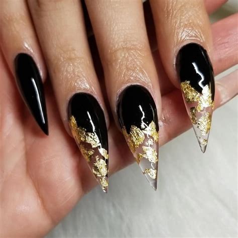 Black And Gold Perfect Combo 😍😍😍via Berdysnails 💕 Create This Look