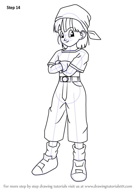 Dragon ball z easy drawing at paintingvalley com explore. Learn How to Draw Pan from Dragon Ball Z (Dragon Ball Z ...