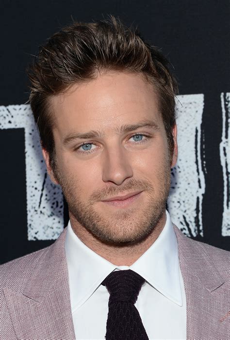 The early years, and he gained wider recognition for his portrayal of the. Armie HAMMER : Biographie et filmographie