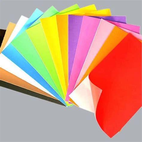 Colored Art Paper Gsm 50 Gsm Size A4 At Rs 50kg In Ahmedabad Id