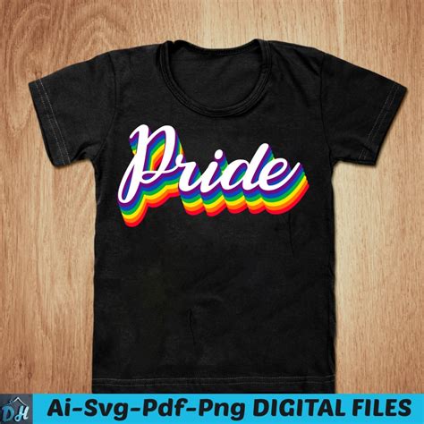 Pride T Shirt Design Svg Pride Day Shirt Lgbt Tshirt Svg Gay Pride T