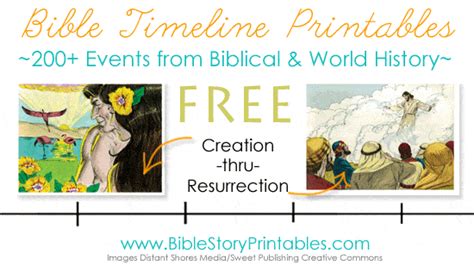 Bible Timeline Printables