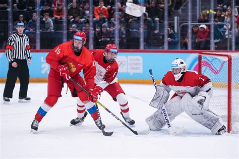 Diplomatic relations between denmark and the ussr were established on june 18, 1924. IIHF - Gallery: Russia vs. Denmark - 2020 Youth Olympic ...