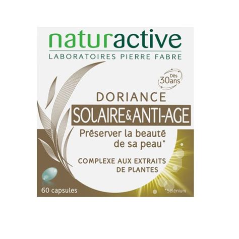Naturactive Naturactive Doriance Solaire Et Anti âge Capsules X30
