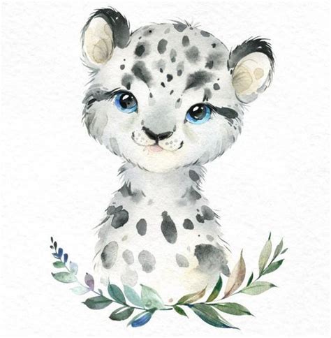 Pin by Trinh Tran on 4 | Bear watercolor, Baby animal drawings, Art