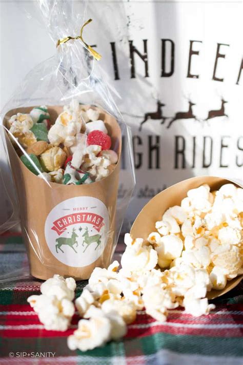 Holiday Popcorn Bar Ideas For Last Minute Entertaining Sip Sanity