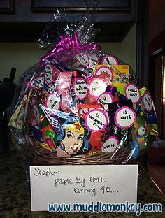 40 Gifts for 40th Birthday Basket | Handmade gifts | Pinterest | 40