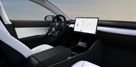 First Look At Tesla Model 3 With New White Interior For Performance