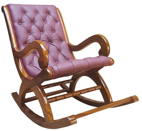 Tayyaba Enterprises Pure Sheesham Wooden Rocking Chair Amazon In
