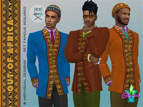 The Sims Resource Simmiev Out Of Africa Outfit