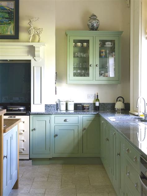 Check spelling or type a new query. Traditional Kitchen in Breakfast Room Green and Dix Blue ...