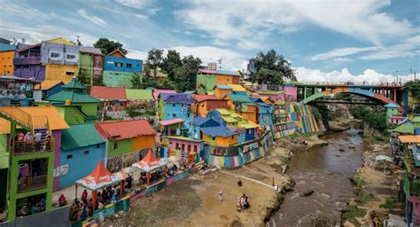 Jodipan Indonesias Amazing Rainbow Village