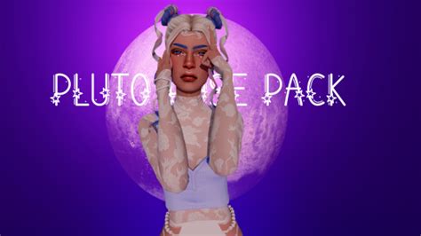 my second pose pack inspired by this starry sim i simzbee s cc finds