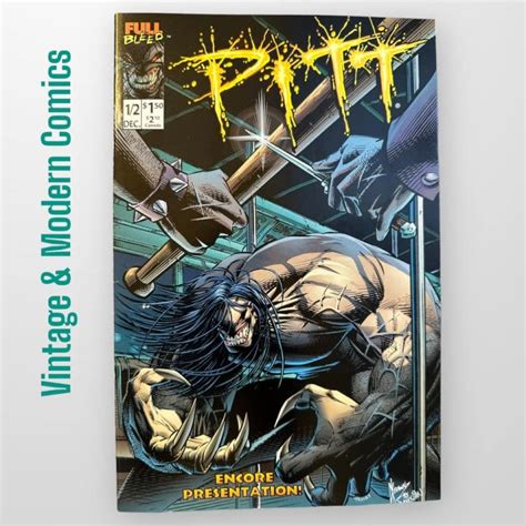 Pitt 12 1 Published Dec 1995 By Full Bleed Dale Keown Art Comic Book