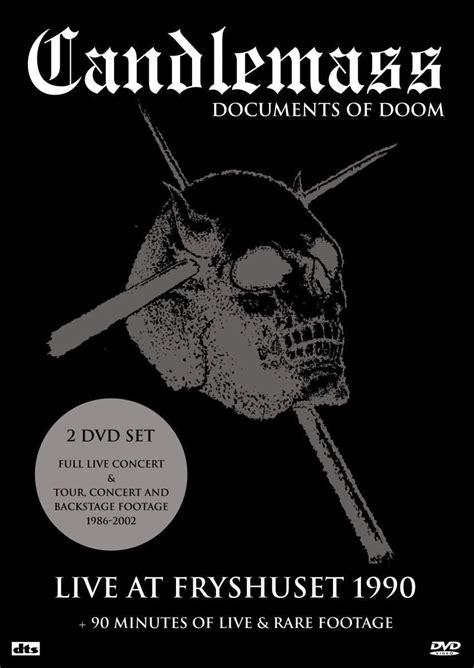 Candlemass Documents Of Doom 2dvd 2 407136820 ᐈ Zenorrecords På Tradera