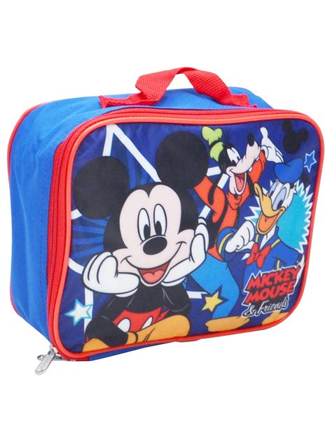 Boys Mickey Mouse And Friends Insulated Lunch Bag