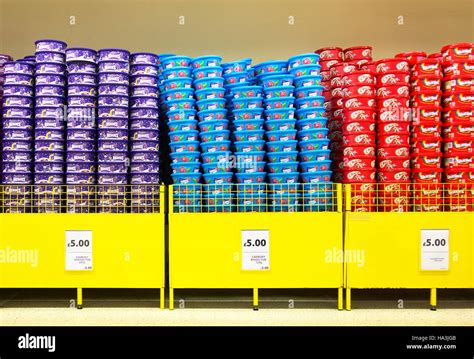 Supermarket Display Chocolate High Resolution Stock Photography And