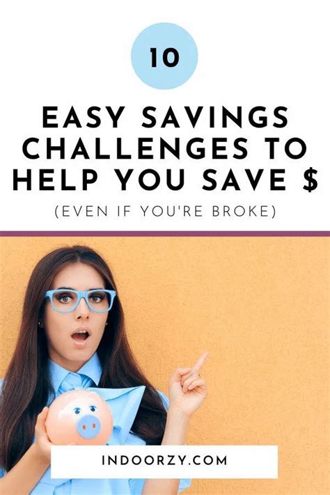 10 Easy Savings Challenges To Help You Save Money Even If Youre Broke
