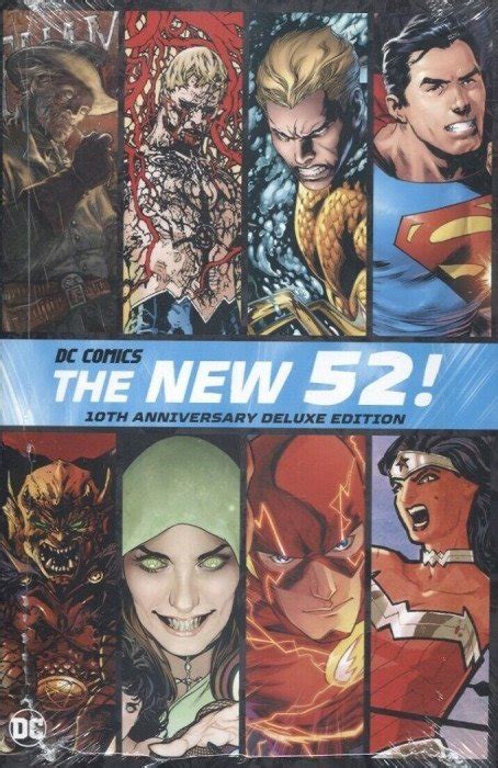 The New 52 10th Anniversary Hard Cover 1 Dc Comics Comic Book