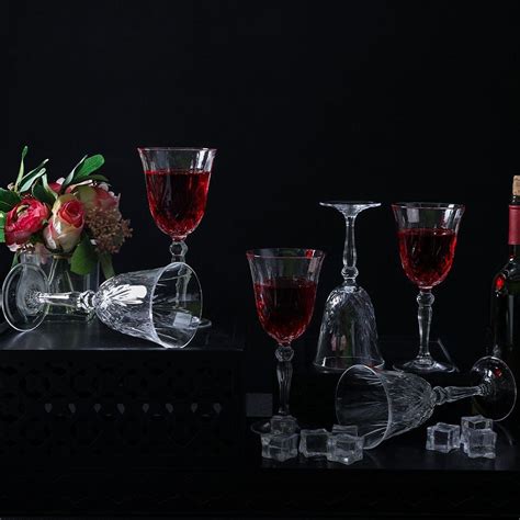 Buy Rcr Melodia 6 Piece Crystal Glass Wine Glass Set 27ci Online Danube Home Uae