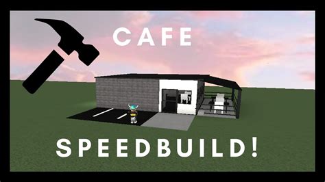 Roblox Cafe Speedbuild Youtube