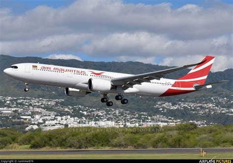 3b Nbv Air Mauritius Airbus A330neo At Roland Garros Saint Denis