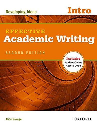 Effective Academic Writing 3 Student Book Pack Writing Ebs