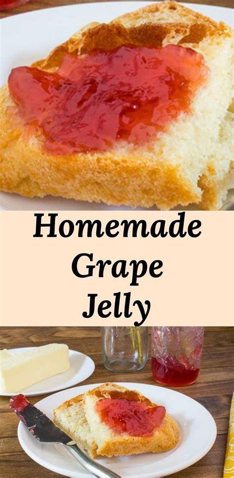 Strawberries, hulled and quartered ; Easy recipe for homemade grape jelly. Recipe includes tips ...