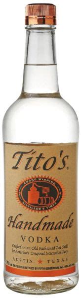 tito s handmade vodka 750ml coach house wine and spirits
