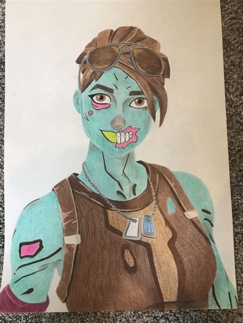 Renegade raider is a rare outfit in fortnite: This was a birthday gift I made for my brother. The Ghoul ...