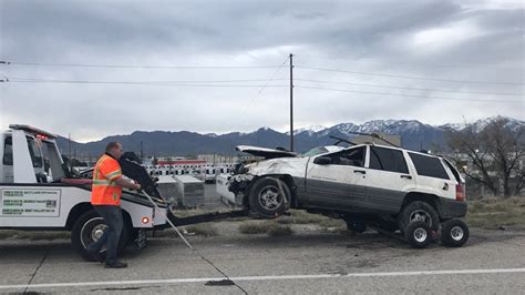 One In Critical After Crash In Salt Lake City Kutv