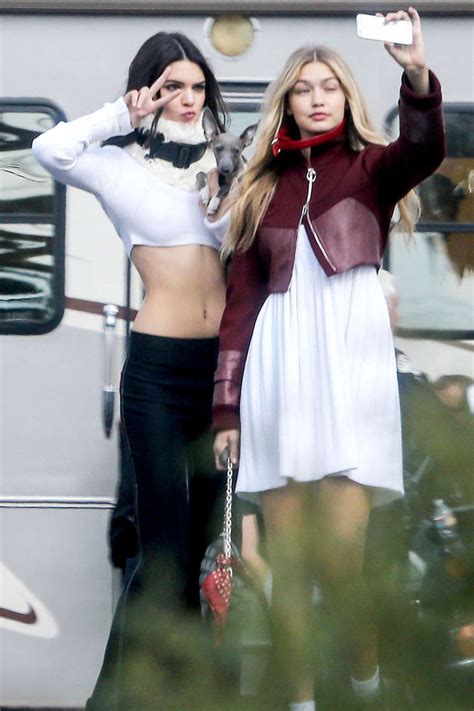 Kendall Jenner And Gigi Hadid Photoshoot For Vogue Gotceleb