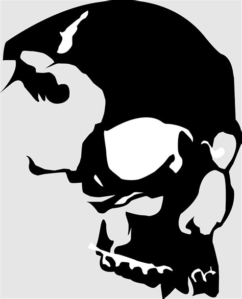 Skull Skull And Crossbones Bone Free Content Jaw Silhouette Head