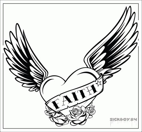 Maybe you would like to learn more about one of these? Heart With Wings Coloring Pages - Coloring Home