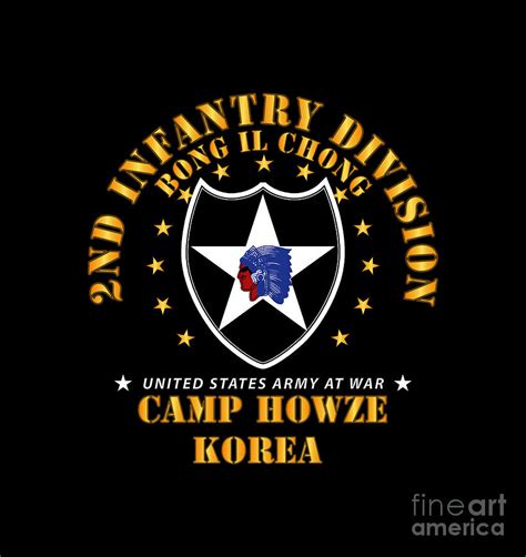 Army 2nd Infantry Division Camp Howze Wo Ds Digital Art By Tom