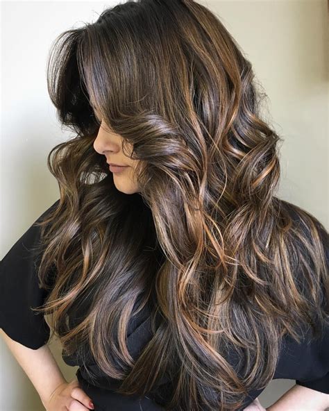 cool 65 Ideas for Dark Brown Hair With Highlights - For the Chic Modern ...