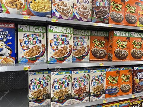 Walmart Grocery Store Interior Cinnamon Toast Crunch Reeses Cereals