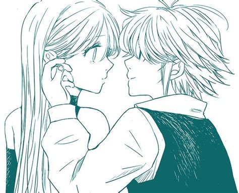 La malédiction pesant sur meliodas et elizabeth a était rompue , meliodas est devenu le roi des. by yuka | Nanatsu no taizai, 7 péchés, Dessin manga