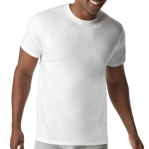 Hanes Mens Big And Tall X Temp White Crew T Shirts 4 Pack Size 2xl