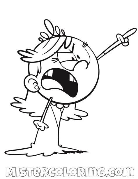 The Loud House Coloring Pages Lola Coloring Pages