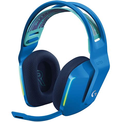 The sleek ear cups are accented with rgb lighting strips that can be customized in their. Buy Logitech G733 Lightspeed Wireless RGB Gaming Headset ...