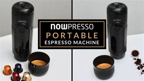 Nowpresso Portable Espresso Machine Youtube