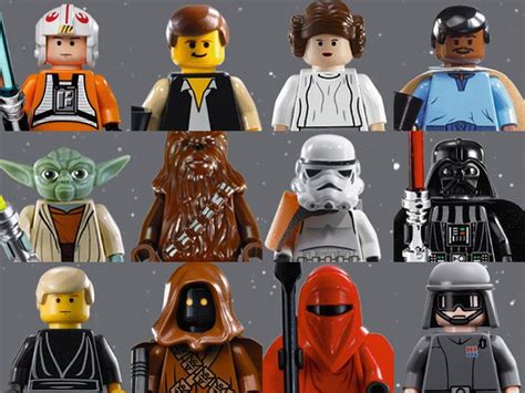 All The Lego Star Wars Minifigs In History
