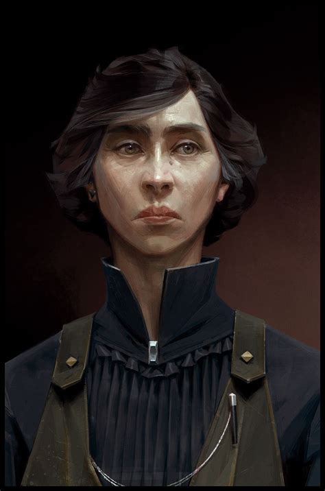 Artstation Concept Art For Dishonored 2 Sergey Kolesov Character Portraits Portrait