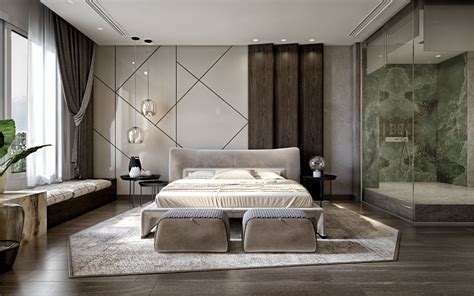 Master Bedroom On Behance Master Bedroom Interior Contemporary