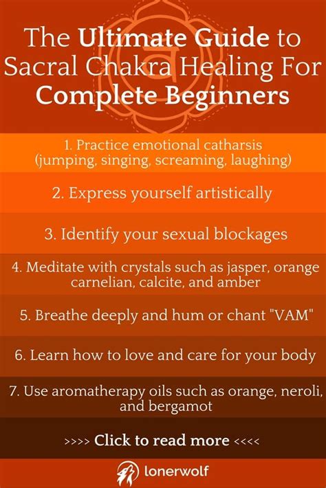 The Ultimate Guide To Sacral Chakra Healing For Complete Beginners